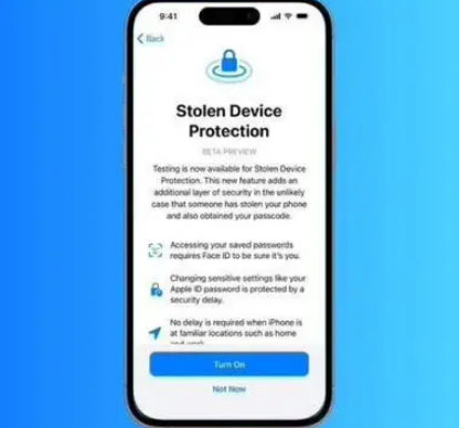 兴城苹果授权维修店分享被盗设备保护功能开启方法 