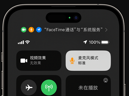 兴城苹果授权维修网点分享iPhone在通话时让你的声音更清晰 