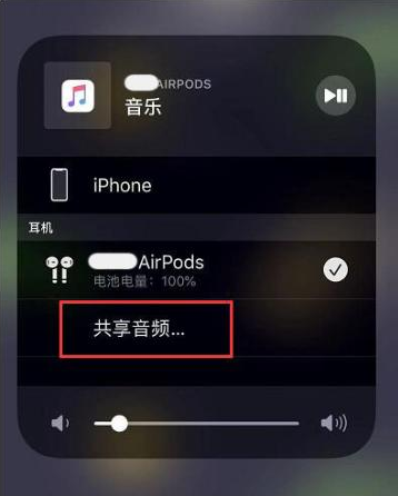 兴城苹果14音频维修点分享iPhone14音频共享设置方法 