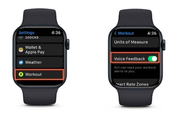 兴城苹果维修网点分享在 Apple Watch 上通过语音锻炼的方法 