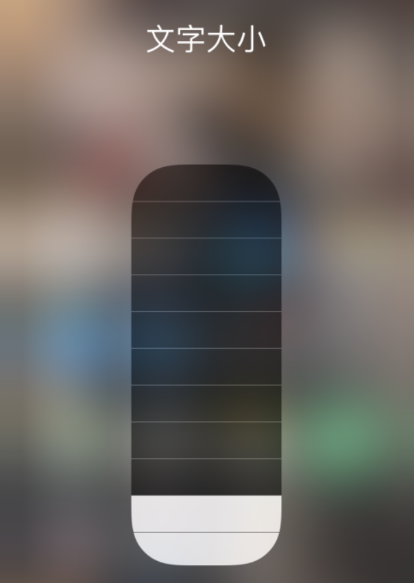 兴城苹果手机维修分享小技巧：在 iPhone 控制中心快速调节字体大小 