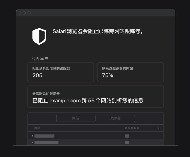 兴城苹果手机维修分享如何在 Safari 浏览器中查看和打开隐私报告 