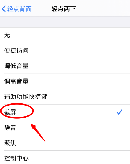 兴城苹果手机维修分享iPhone12如何启用双击截屏 